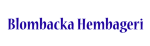 Blombacka Hembageri AB